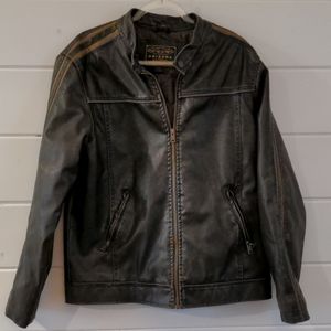 Men's leather jacket